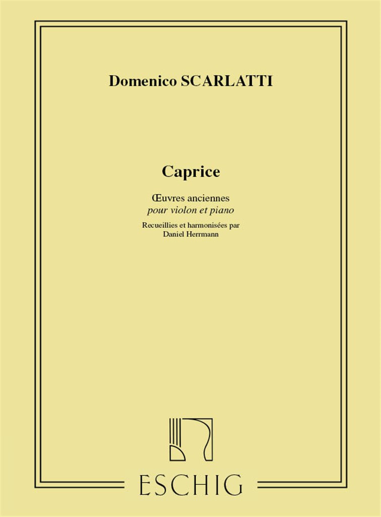 Caprice, Pour Violon Et Piano